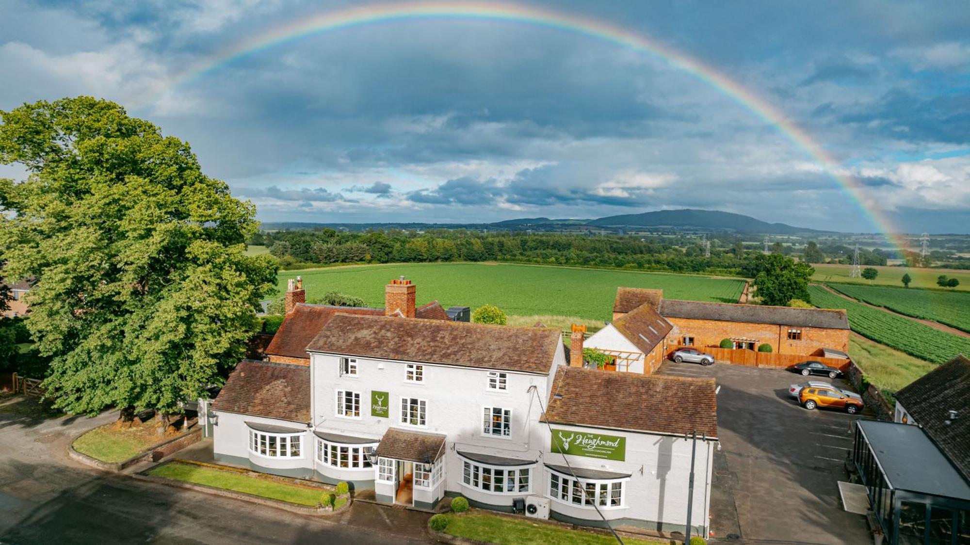 Hotel The Haughmond Uffington  Exterior foto